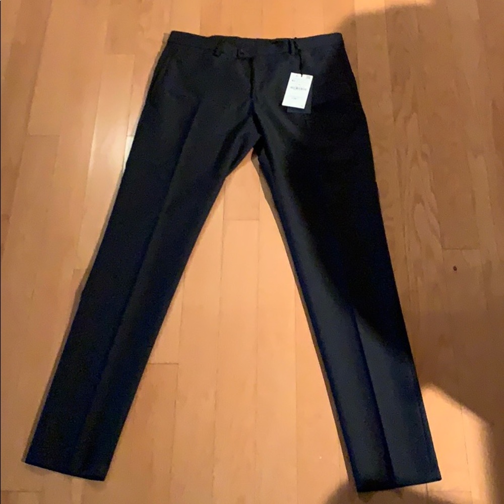Zara men’s navy and black dress pants